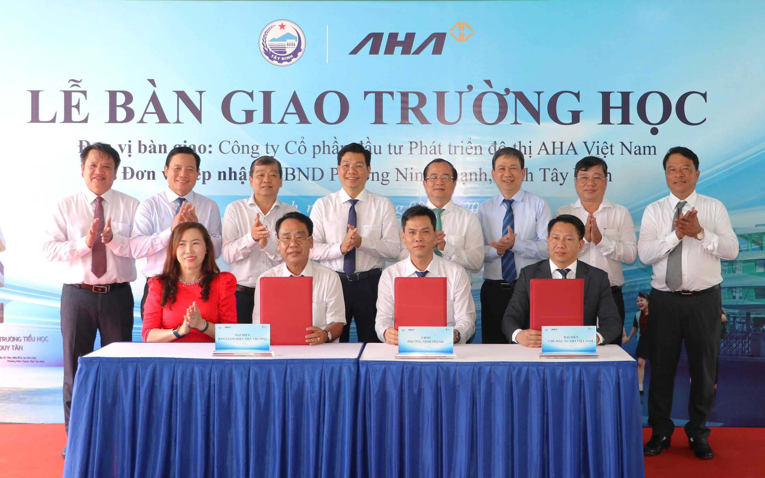 AHA Việt Nam bàn giao hai công trình giáo dục thuộc Dự án The Heritage Tay Ninh